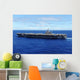 Aircraft Carrier Uss Abraham Wall Decal Design 2