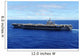 Aircraft Carrier Uss Abraham Wall Decal Design 2