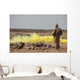 Marines Provide Security While Wall Decal
