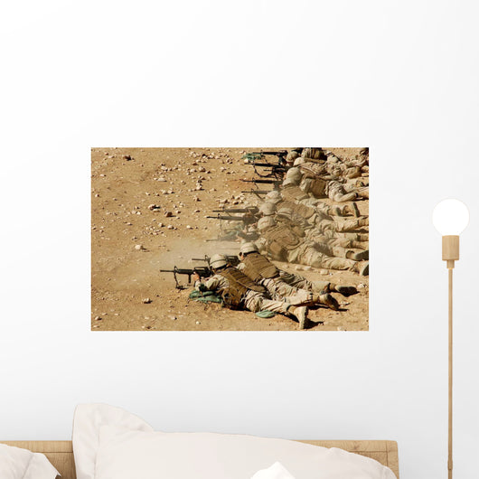 Us Navy Seabees Fire Wall Decal