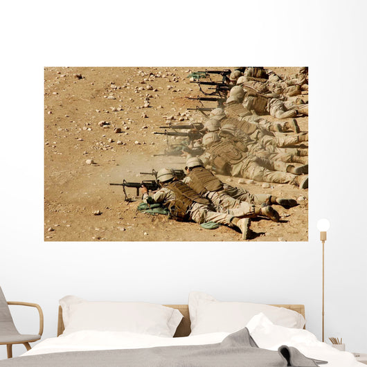 Us Navy Seabees Fire Wall Decal
