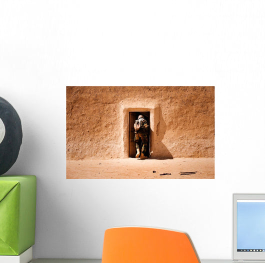 Squad Leader Searches Room Wall Decal