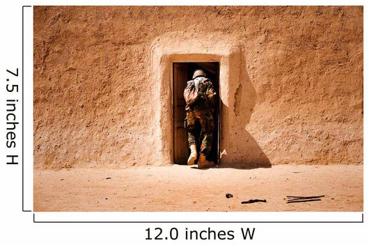 Squad Leader Searches Room Wall Decal