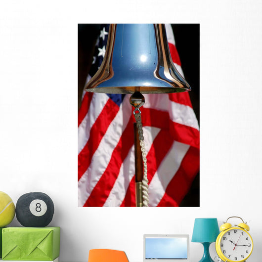 Ceremonial Ships Bell Displayed Wall Decal