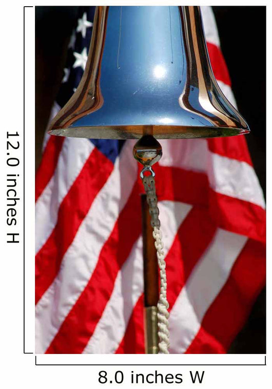 Ceremonial Ships Bell Displayed Wall Decal