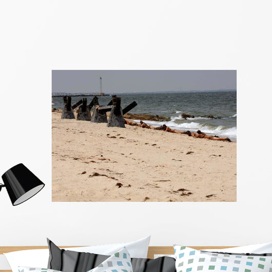 Navy Seals Crawl up Wall Decal