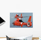 Two Coast Guard Hh-65c Wall Decal