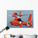 Two Coast Guard Hh-65c Wall Decal
