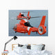 Two Coast Guard Hh-65c Wall Decal