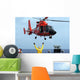 Boatswain Mate Directs Hh-65a Wall Decal