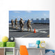 Military Policemen Train with Wall Decal