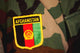 Close-up Patch Sewn onto Wall Decal