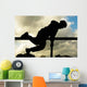 Airman Scales Obstacle Camp Wall Decal