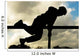 Airman Scales Obstacle Camp Wall Decal