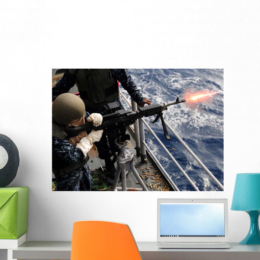 Us Navy Airman Fires Wall Decal