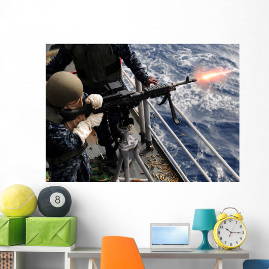 Us Navy Airman Fires Wall Decal