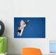F-22 Raptor Aircraft Performs Wall Decal