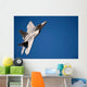 F-22 Raptor Aircraft Performs Wall Decal