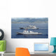 Ships Pacific Fleet Sail Wall Decal