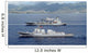 Ships Pacific Fleet Sail Wall Decal