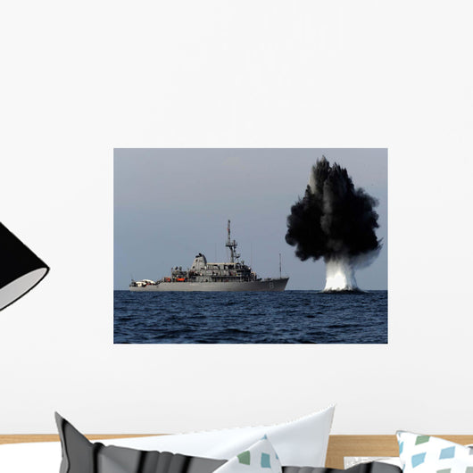 Demolition Charge Detonates 1 Wall Decal