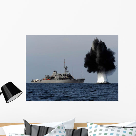 Demolition Charge Detonates 1 Wall Decal
