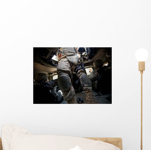 Sailors Learn Convoy Procedures Wall Decal