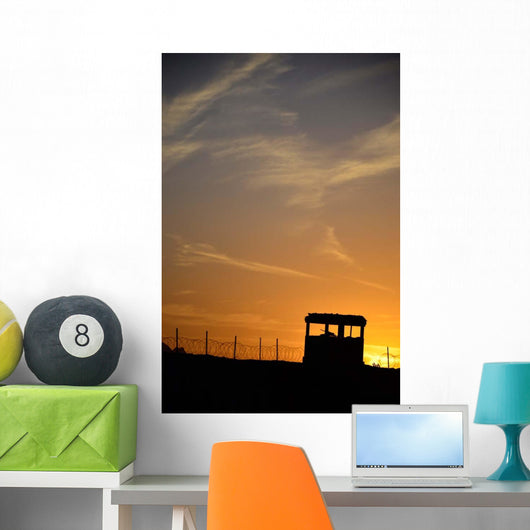 Remote Combat Outpost Eastern Wall Decal