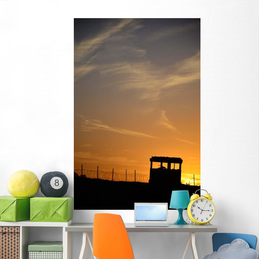 Remote Combat Outpost Eastern Wall Decal