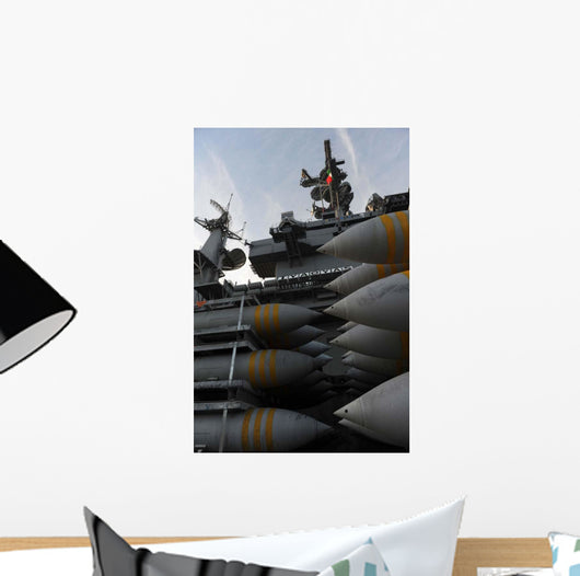 Stacked Ordnance Ready to Wall Decal