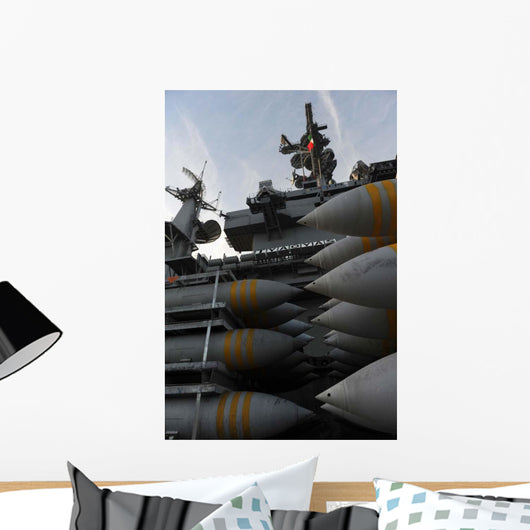 Stacked Ordnance Ready to Wall Decal