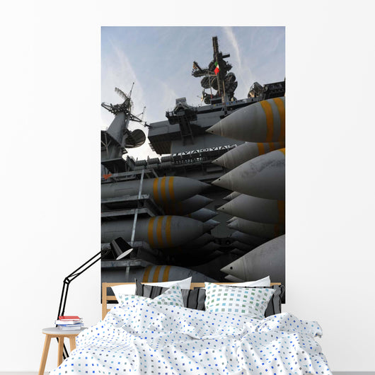 Stacked Ordnance Ready to Wall Decal