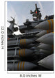 Stacked Ordnance Ready to Wall Decal