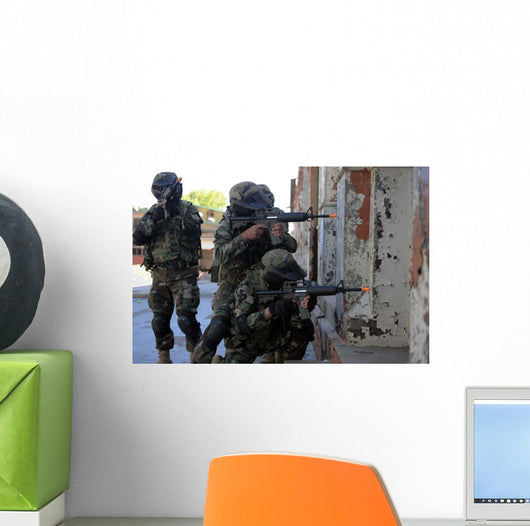 Chilean Marines Participate Military Wall Decal