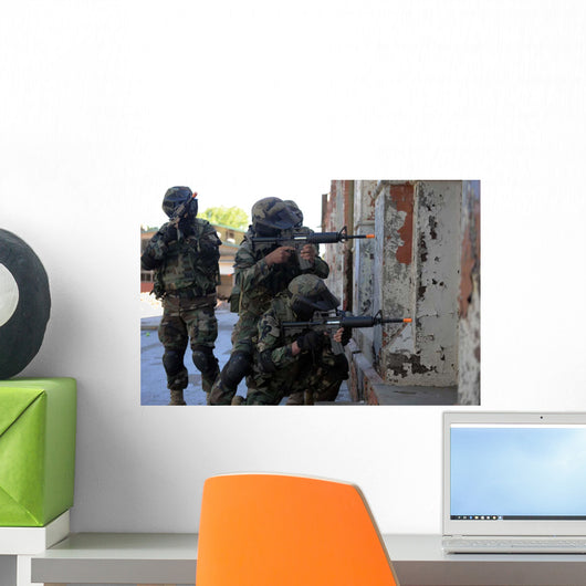 Chilean Marines Participate Military Wall Decal