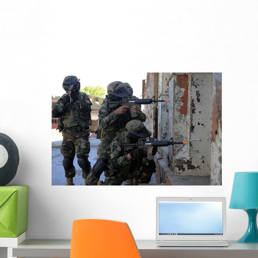 Chilean Marines Participate Military Wall Decal