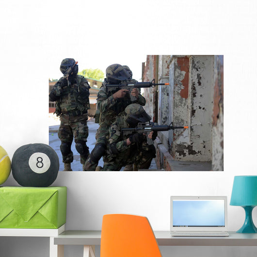 Chilean Marines Participate Military Wall Decal