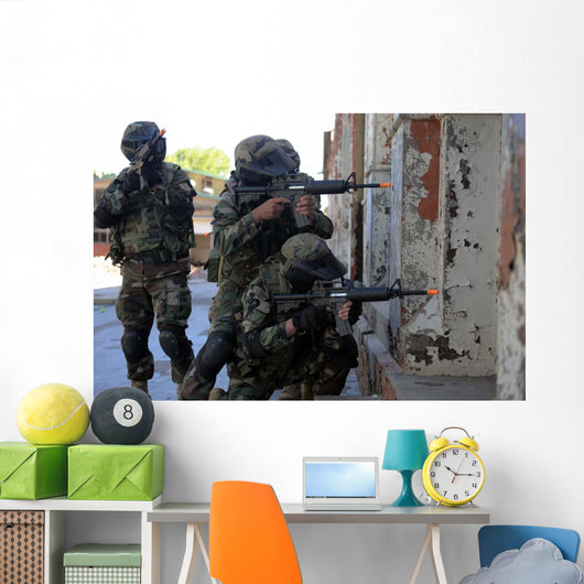 Chilean Marines Participate Military Wall Decal