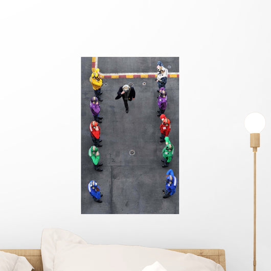 Us Navy Rainbow Sideboys Wall Decal