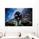 Self-portrait Pilot Cockpit F-15e Wall Decal