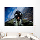 Self-portrait Pilot Cockpit F-15e Wall Decal