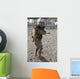 Soldier Engages His Target Wall Decal