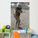 Soldier Engages His Target Wall Decal