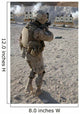 Soldier Engages His Target Wall Decal