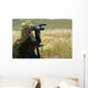 Combat Videographer Practices Evasion Wall Decal