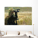 Combat Videographer Practices Evasion Wall Decal