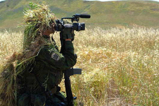 Combat Videographer Practices Evasion Wall Decal