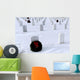 Wreaths Adorn Graves Veterans Wall Decal