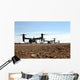 V-22 Osprey Tiltrotor Aircraft Wall Decal Design 1