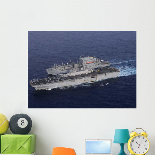 Uss Kearsarge Pulls alongside Wall Decal